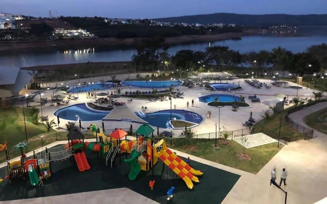 カルダス・ノバス Ilhas Do Lago Caldas Nova Goias Cota 12アパートホテル ブラジル